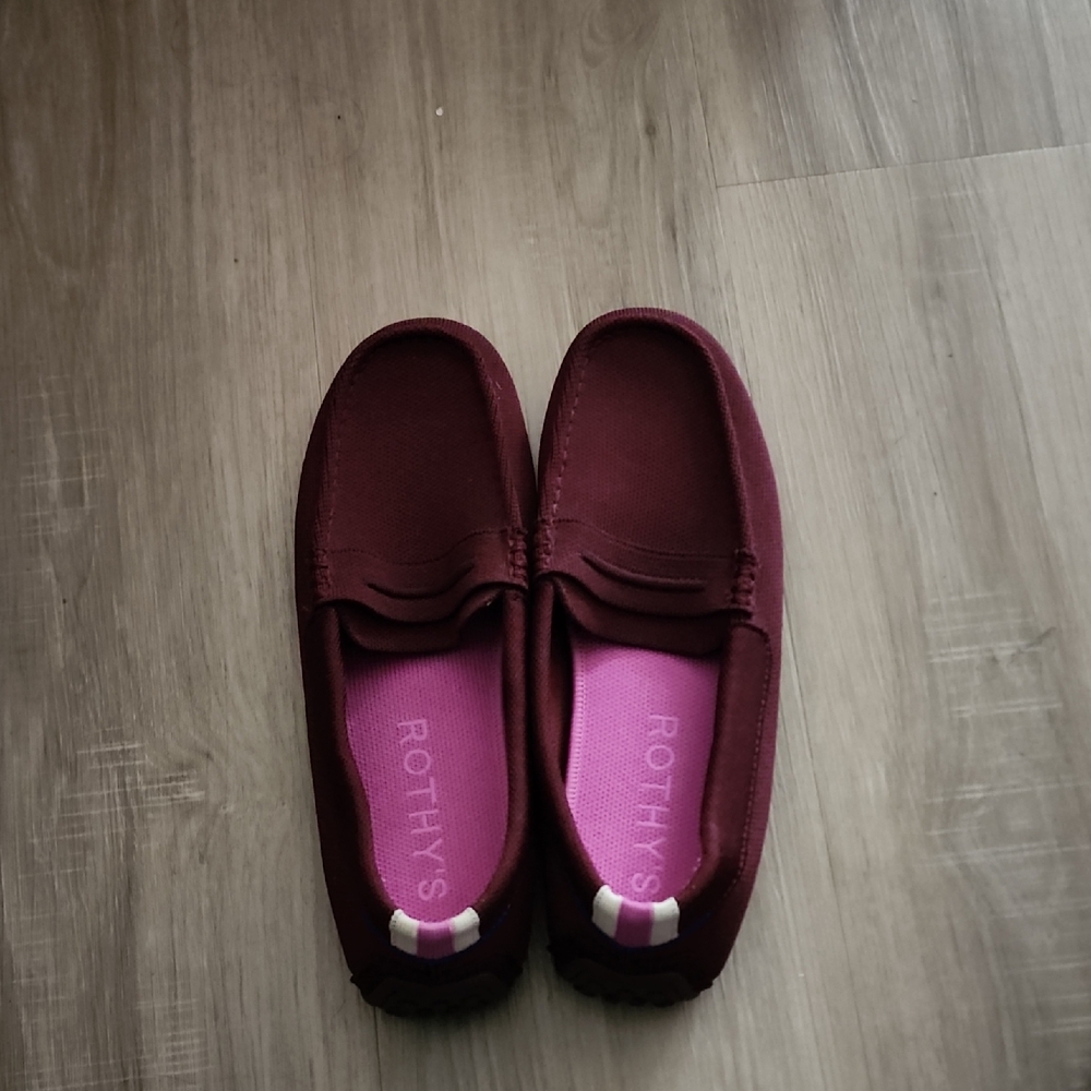 Rothy's The Driver Burgundy Loafers